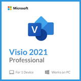 Aplicatie Licenta Electronica Visio Professional 2021, All languages, ESD