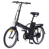 Bicicleta electrica pliabila Fly Neagra