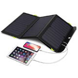 Photovoltaic panel AP-SP-002-BLA 21W + Powerbank 10000mAh