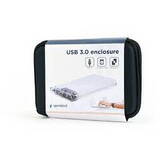 EE2-U3S9-6 HDD/SSD enclosure for 2.5 SATA - USB 3.0 9.5mm transparent plastic