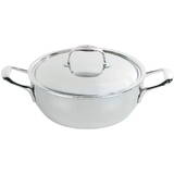 Deep frying pan with 2 handles Atlantis 7 24 cm