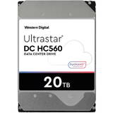 Hard disk server WD Ultrastar DC HC560 20TB SATA 6 Gb/s, 3.5 , SE