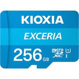 Micro SDXC Exceria 256GB UHS-I U1 Clasa 10 + Adaptor SD