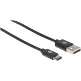 USB 2.0 Typ C- 3m Negru