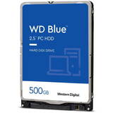 Blue, 500GB, SATA-III, 5400 RPM, cache 128MB, 7 mm
