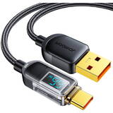 USB-A Type-C 1.2m S-AC066A4 Negru