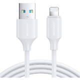 to USB-A / Lightning / 2.4A / 0.25m S-UL012A9 (Alb)