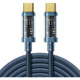 USB-C to USB-C S-CC100A12 100W 1.2m Albastru
