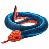 Șarpe albastru și portocaliu 180cm