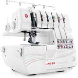 Overlock 14T968 , electric current, white
